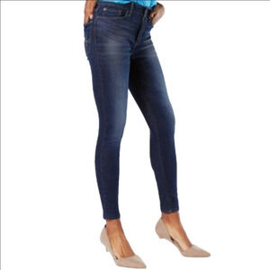 Levi's Denizen From Levi's High-Rise Skinny Medium Wash Jeans Size 28